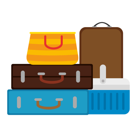 Platzsparende Packtechniken und Organisation