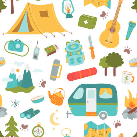 Campingplätze und Übernachtungsmöglichkeiten