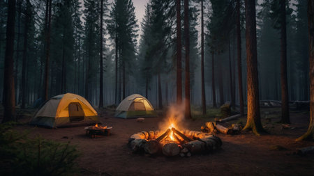 Umgang mit Lawinengefahr und Wetterumschwüngen beim Wintercamping in den Bergen